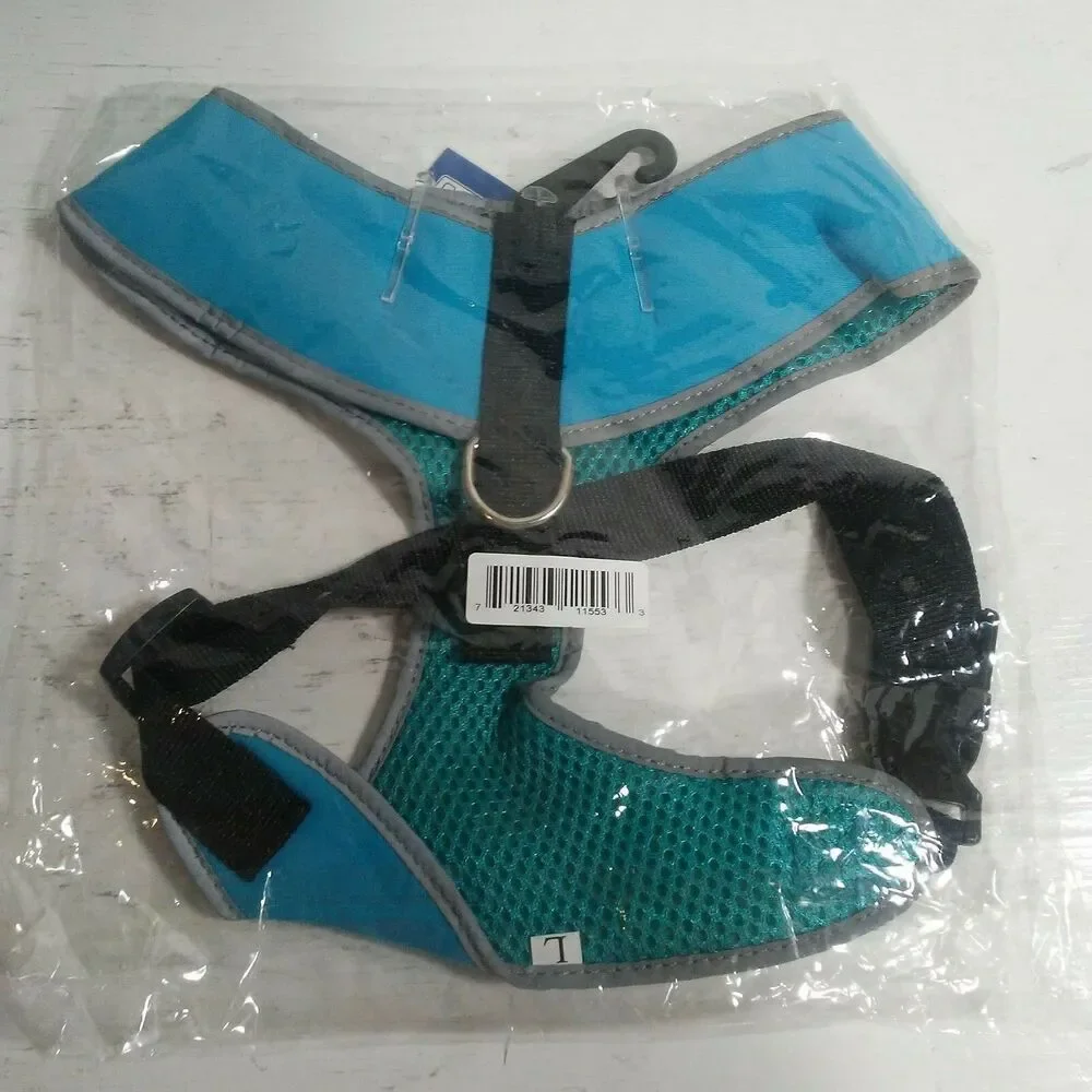 Casual Canine Reflective Dog Harness Bluebird Chest 19